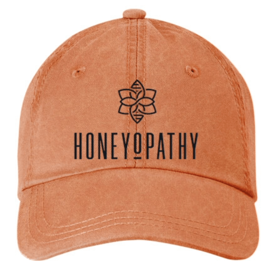 Wear Homeopathy: Spirit Bee Pigment Dyed Cap - Honeyopathy
