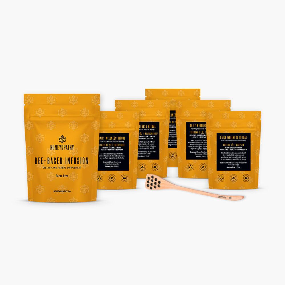Raw Infused Honey Sample Kit