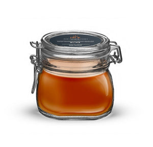 Open image in slideshow, Raw Infused Honey - Bliss Qi 17oz Bormioli Rocco Swing Top Fido Canning Glass Jar 
