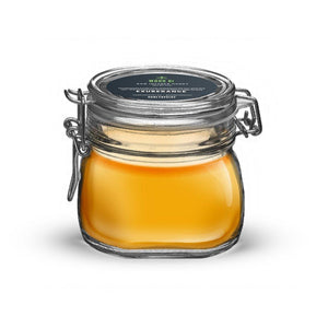 Raw Infused Honey - Exuberance Qi 17oz Bormioli Rocco Swing Top Fido Canning Glass Jar 
