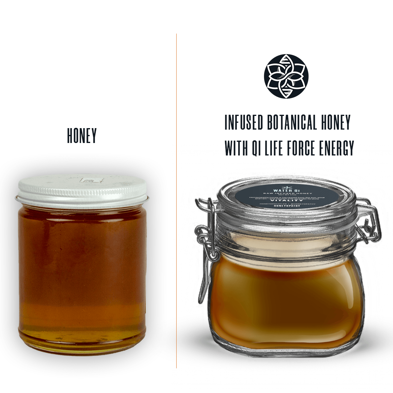 Harmony Qi Energy Raw Infused Honey - Honeyopathy